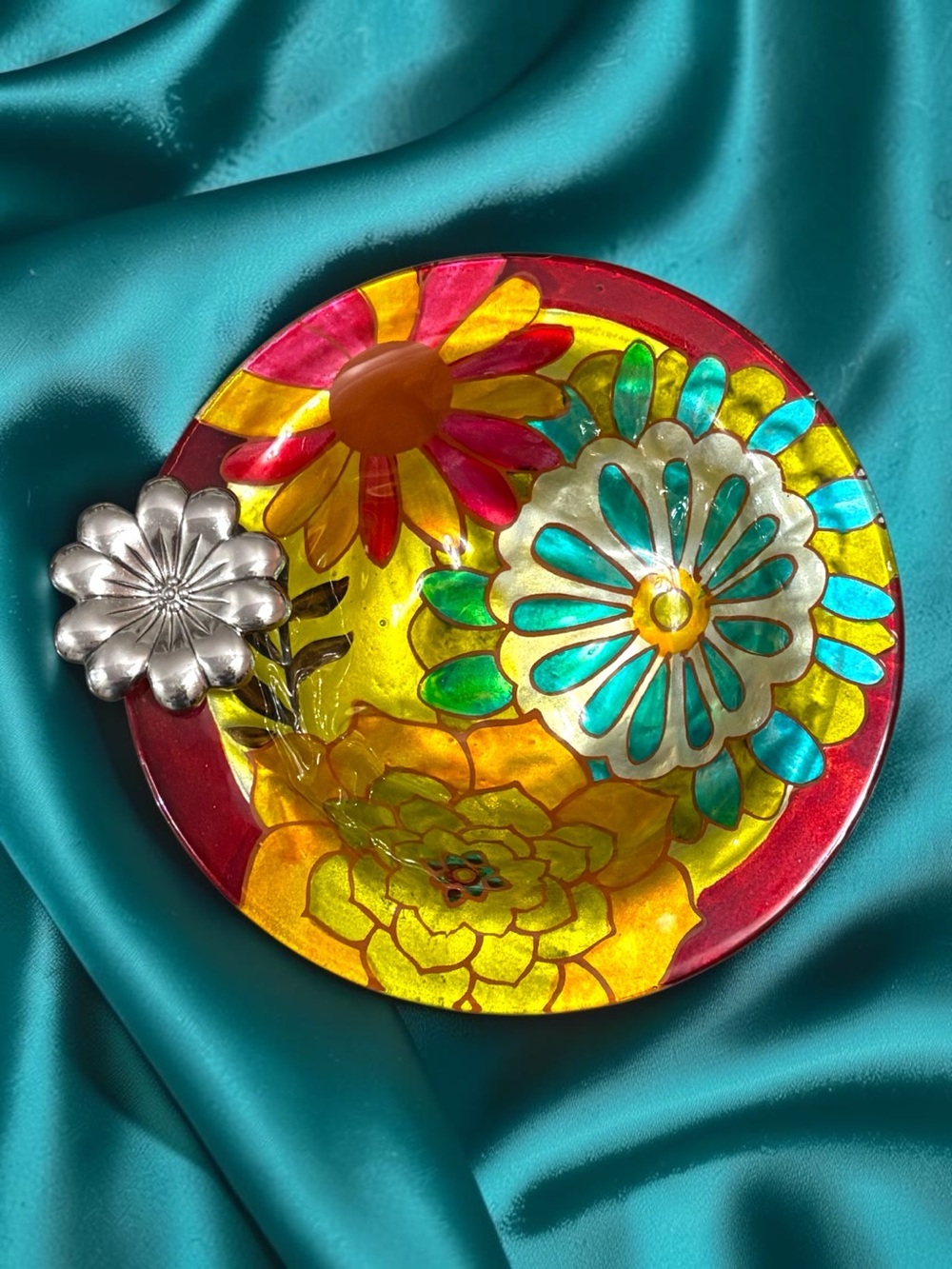 RARE Jennifer Brinley by Levison Designs Natures Garden Bowl